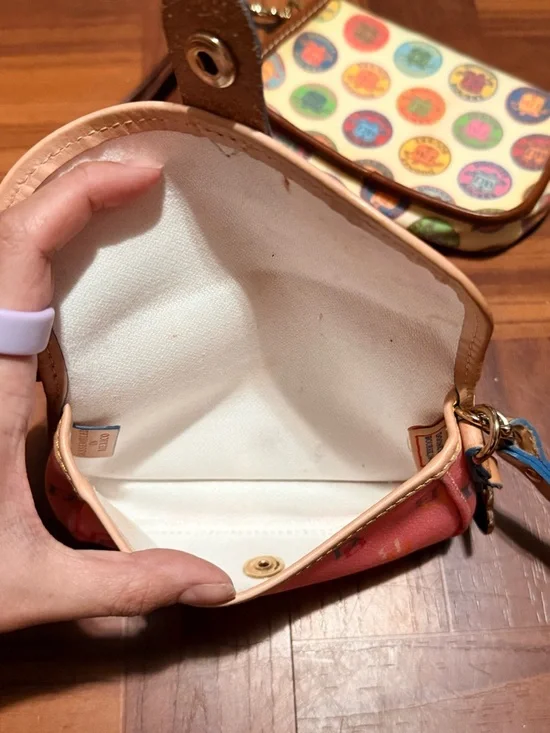 Dooney & Bourke Signature Wristlets with Leather Trim Bundle! - Picture 4 of 5